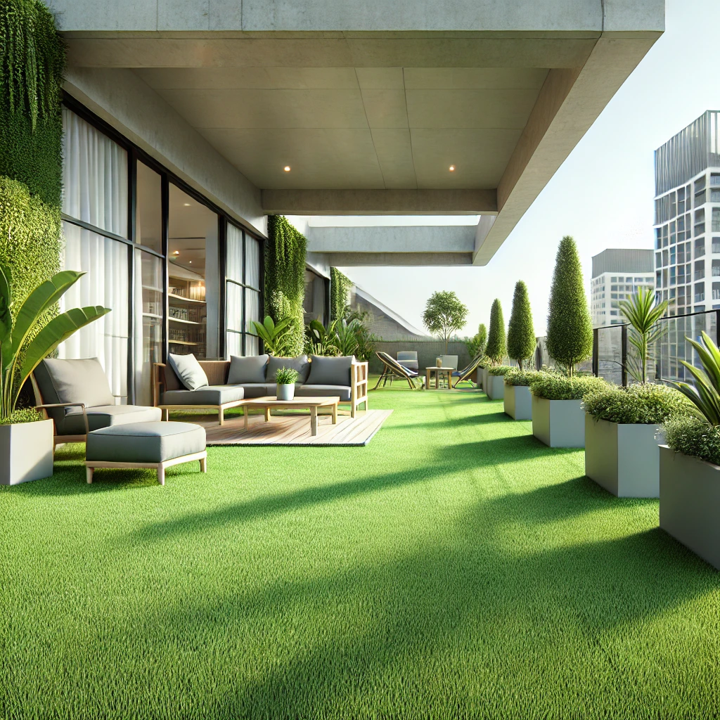 Artificial Grass Tiles for a Soft, Green Touch