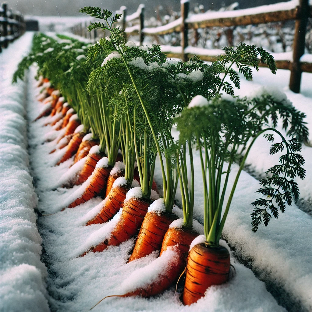 Carrots Root Veggies for Winter