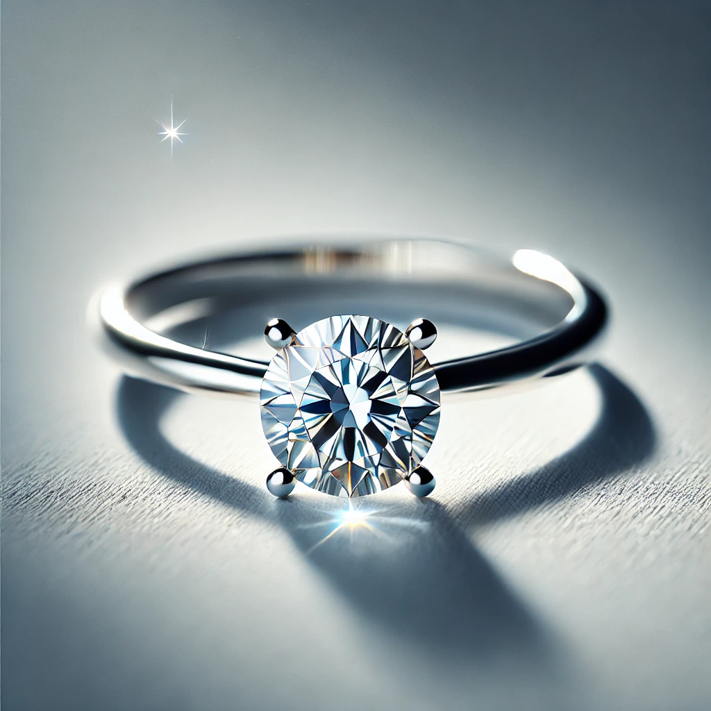 Classic Solitaire Diamond Ring Timeless Elegance