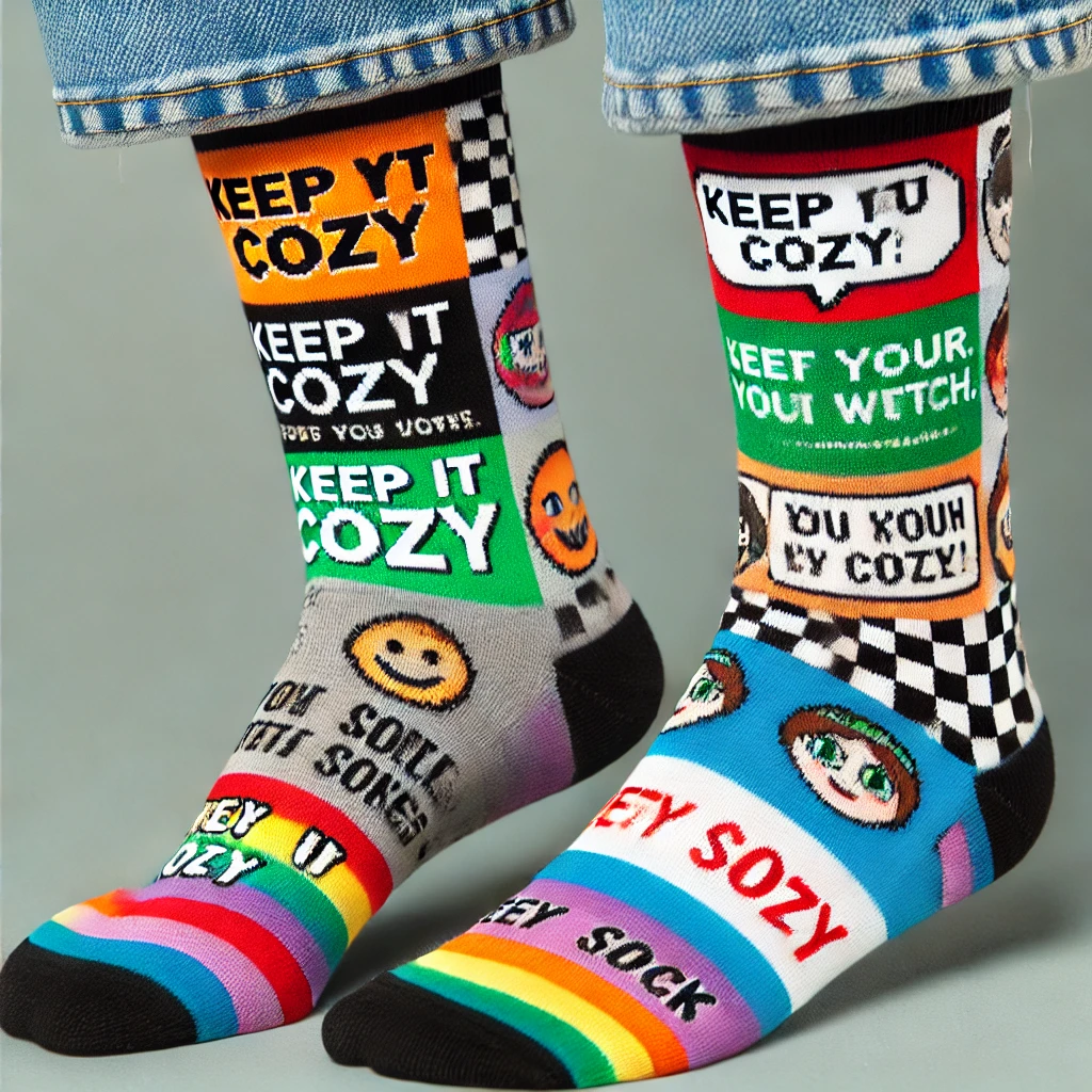 Clever Statement Socks