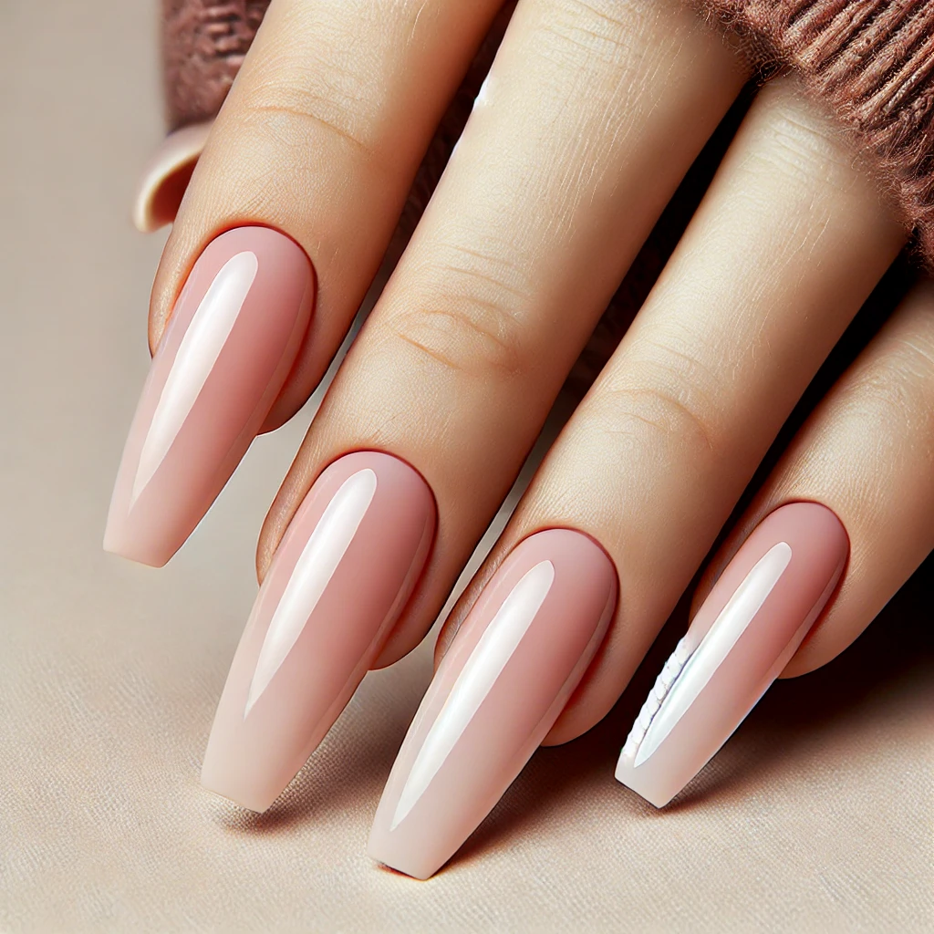 Coffin (Ballerina) Nails