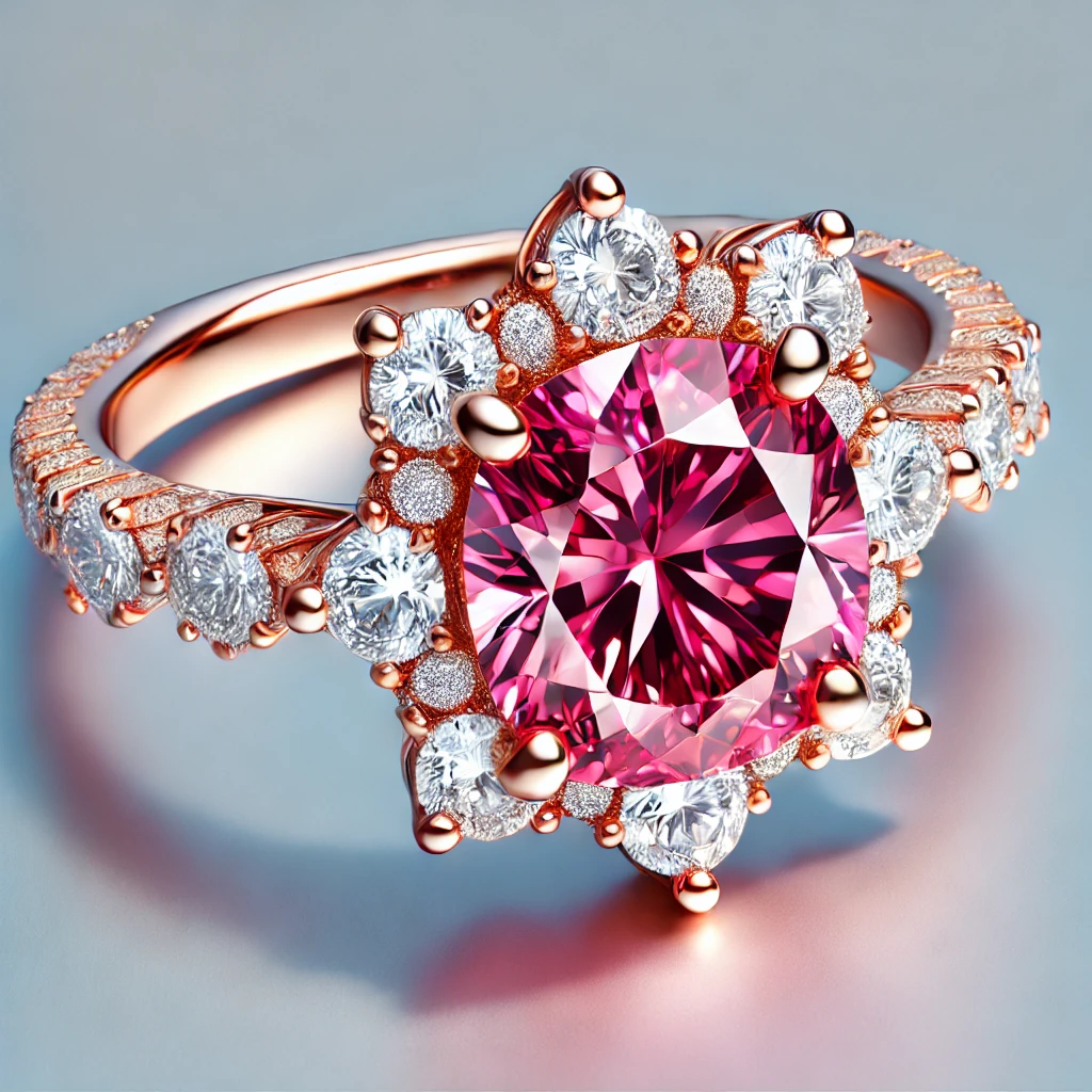 Colored Diamond Ring Unique and Vibrant