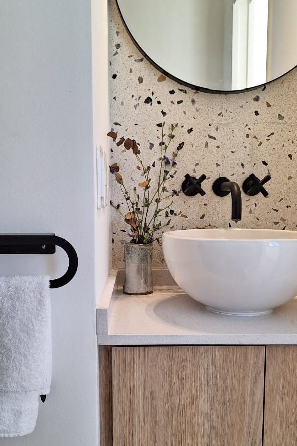 Create Texture with a Terrazzo Countertop