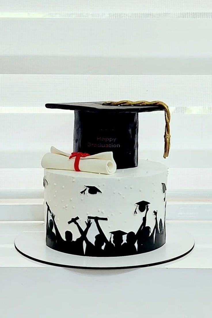 Funny Graduation Cake