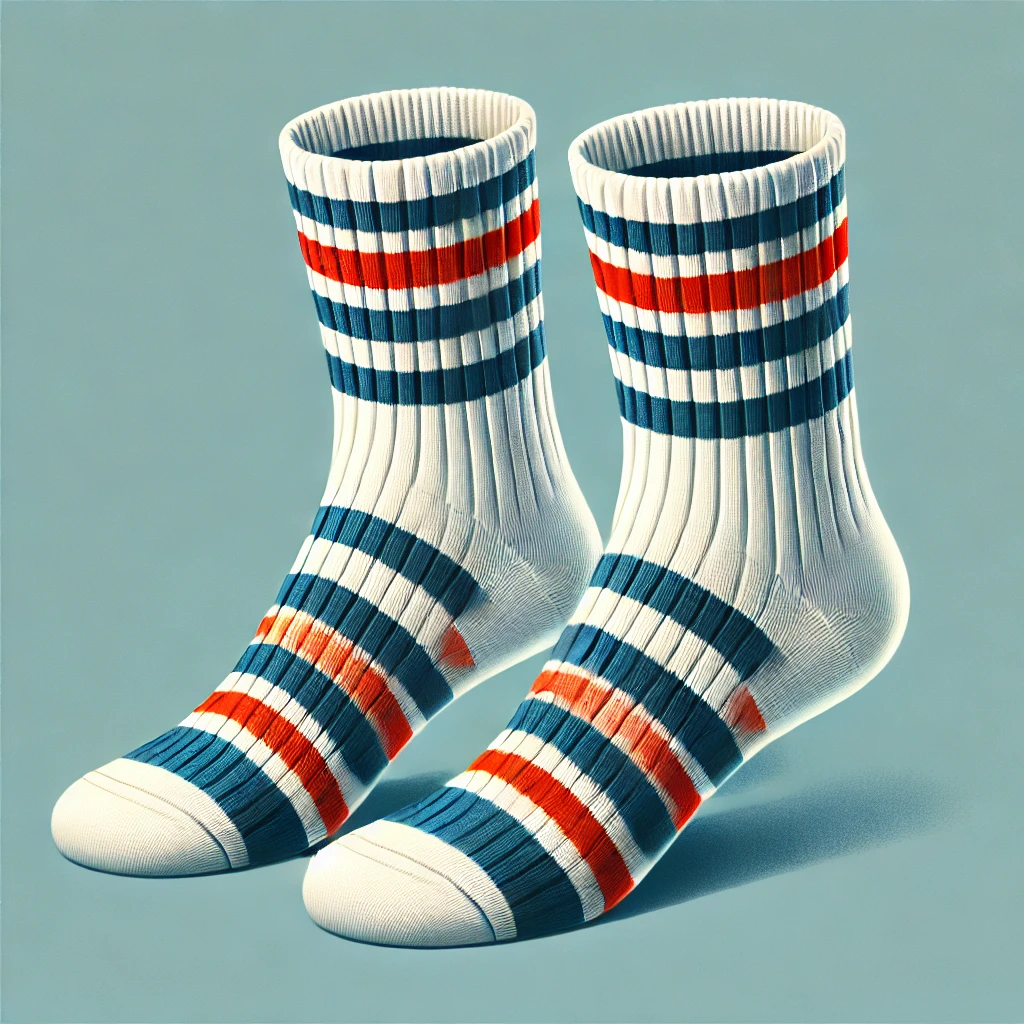 Striped Cuff Socks