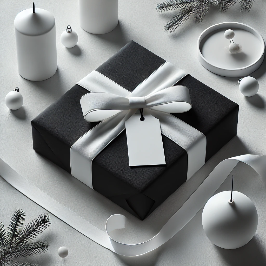 Minimalist Monochrome Wrapping