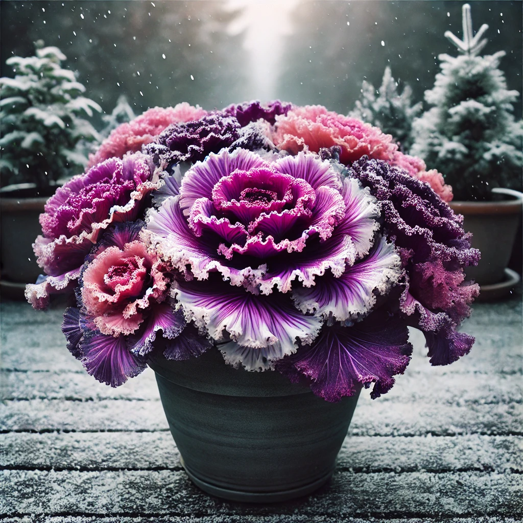 Ornamental Cabbage A Bold Winter Statement.