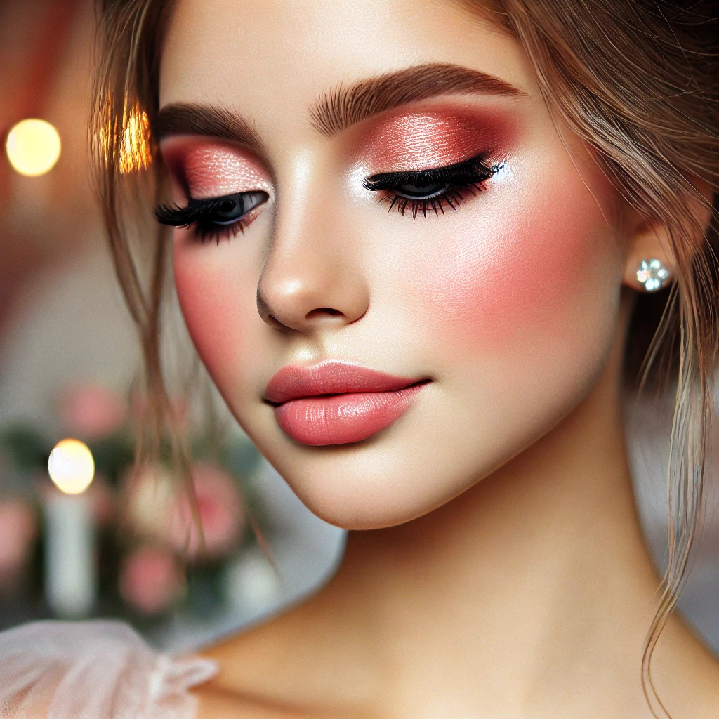 Soft Pink Makeup for a Romantic Look