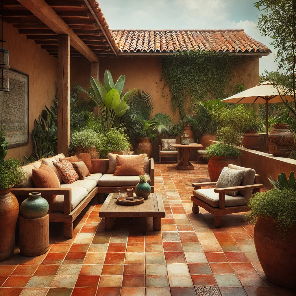 Terracotta Tiles for a Warm, Earthy Feel