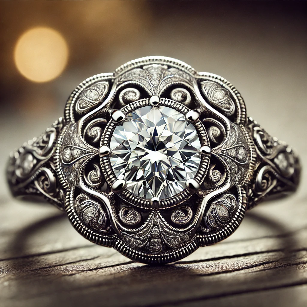 Vintage Diamond Ring A Nod to the Past