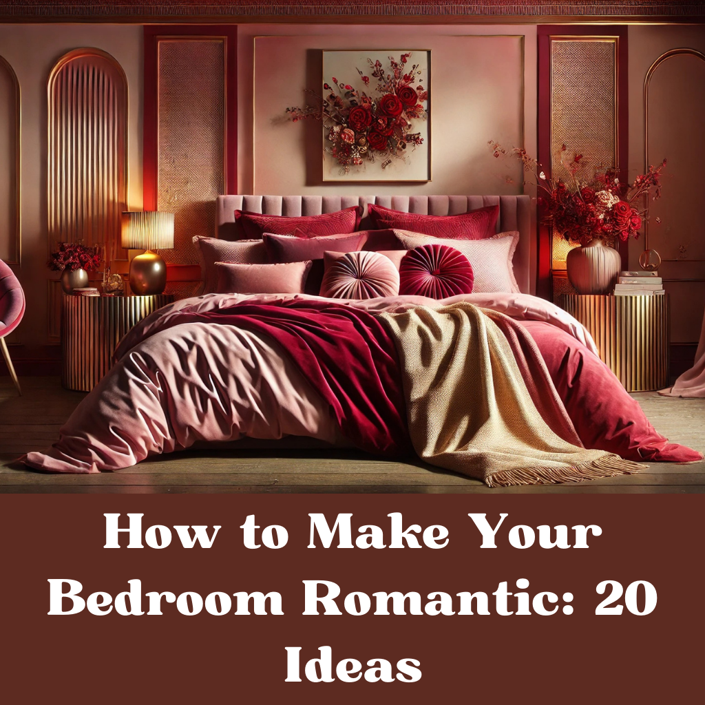 How to Make Your Bedroom Romantic: 20 Ideas