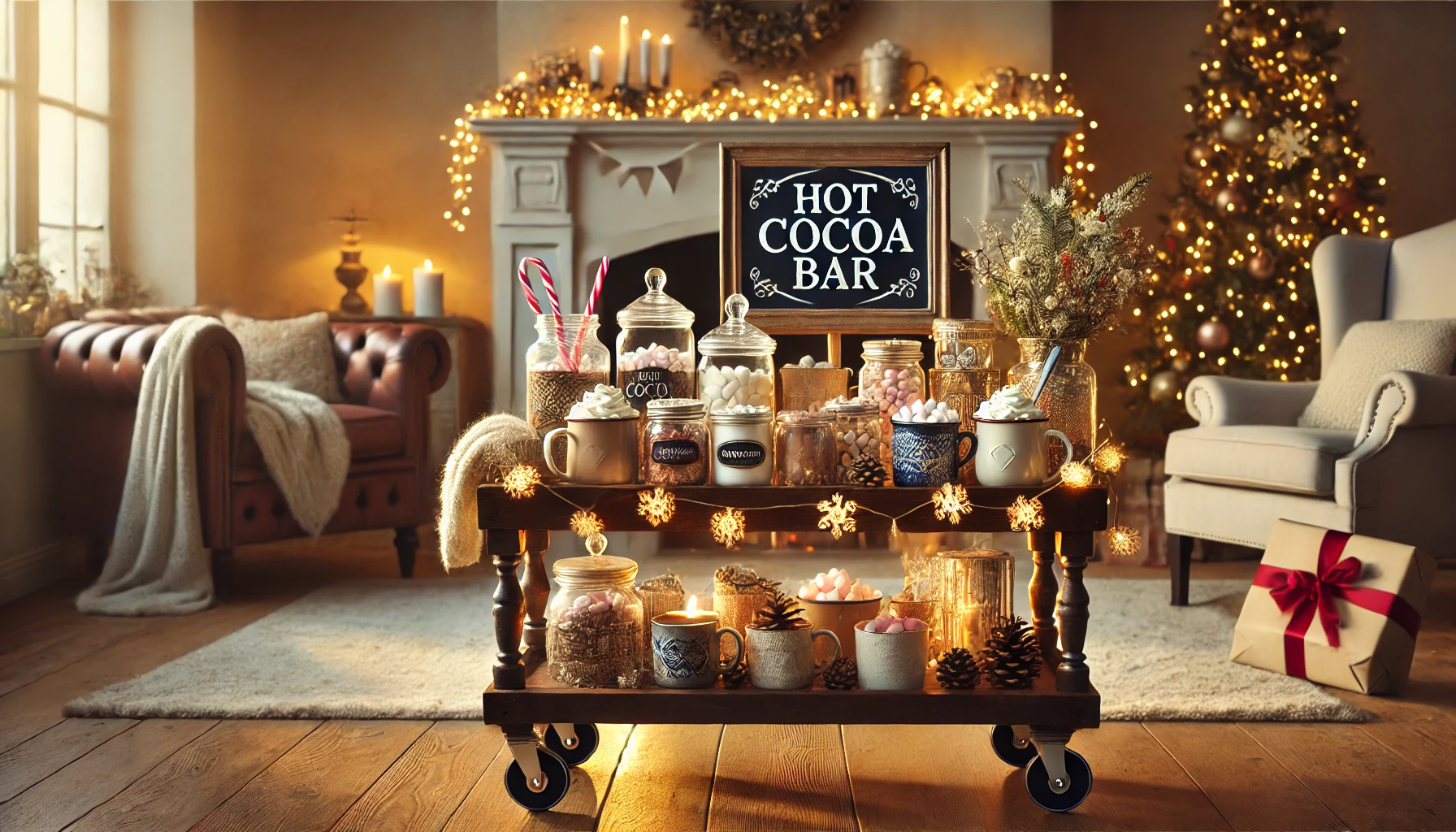 Set Up a Hot Cocoa Bar