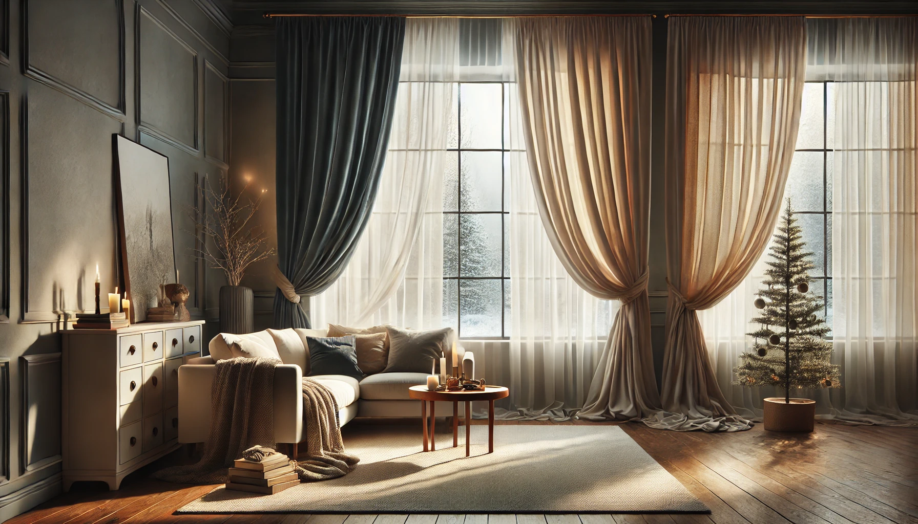 Use Sheer Curtains for a Dreamy Look